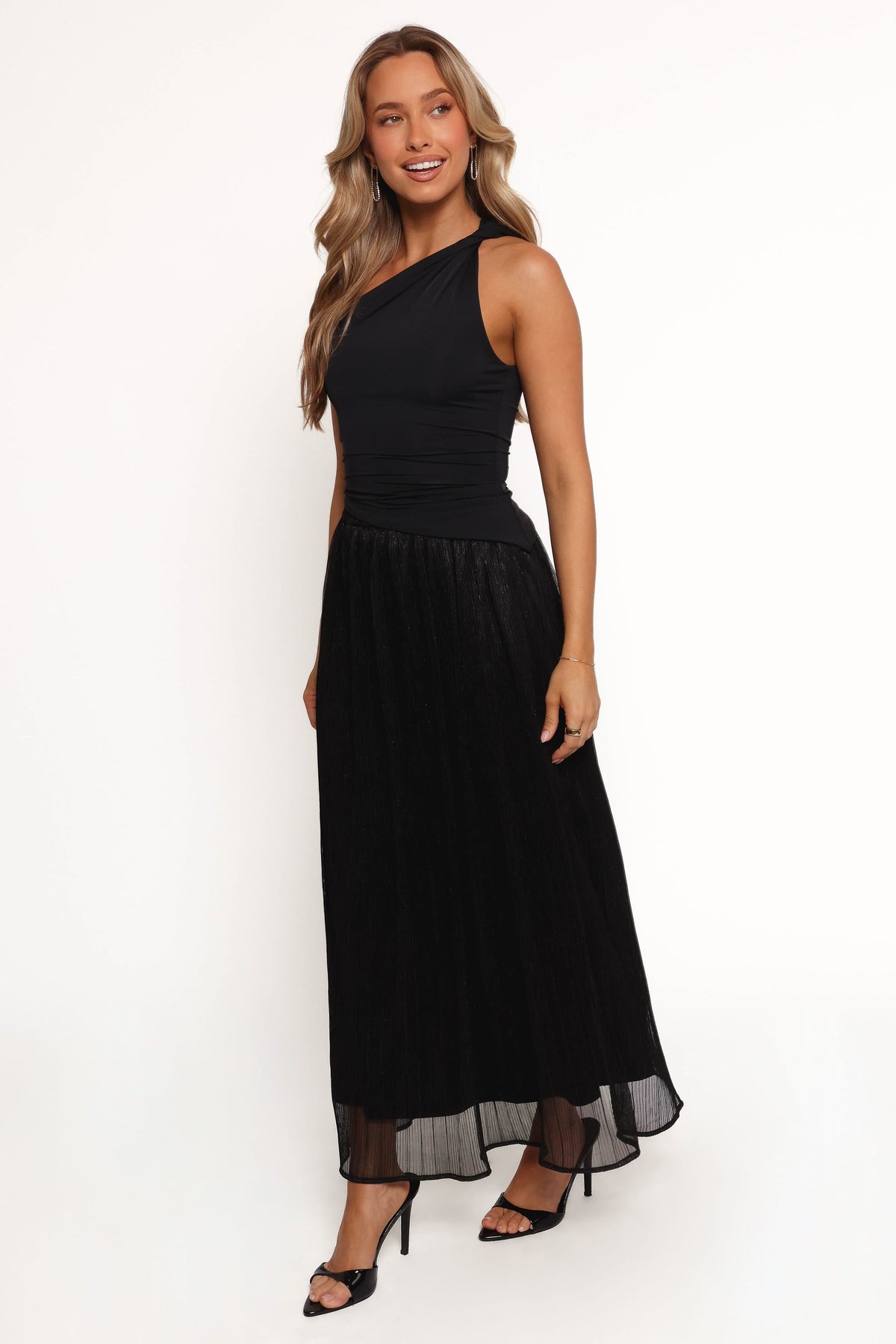 Tricia Maxi Skirt in Black – view 3 of 6