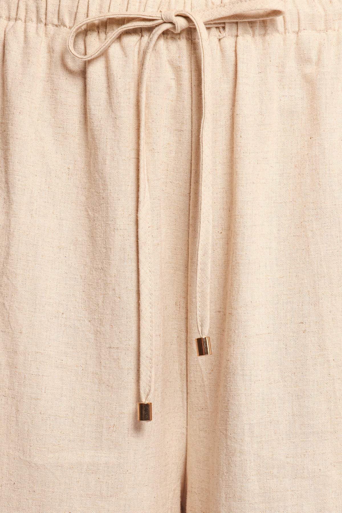 Trula Wide Leg Pant in Oatmeal – view 6 of 7