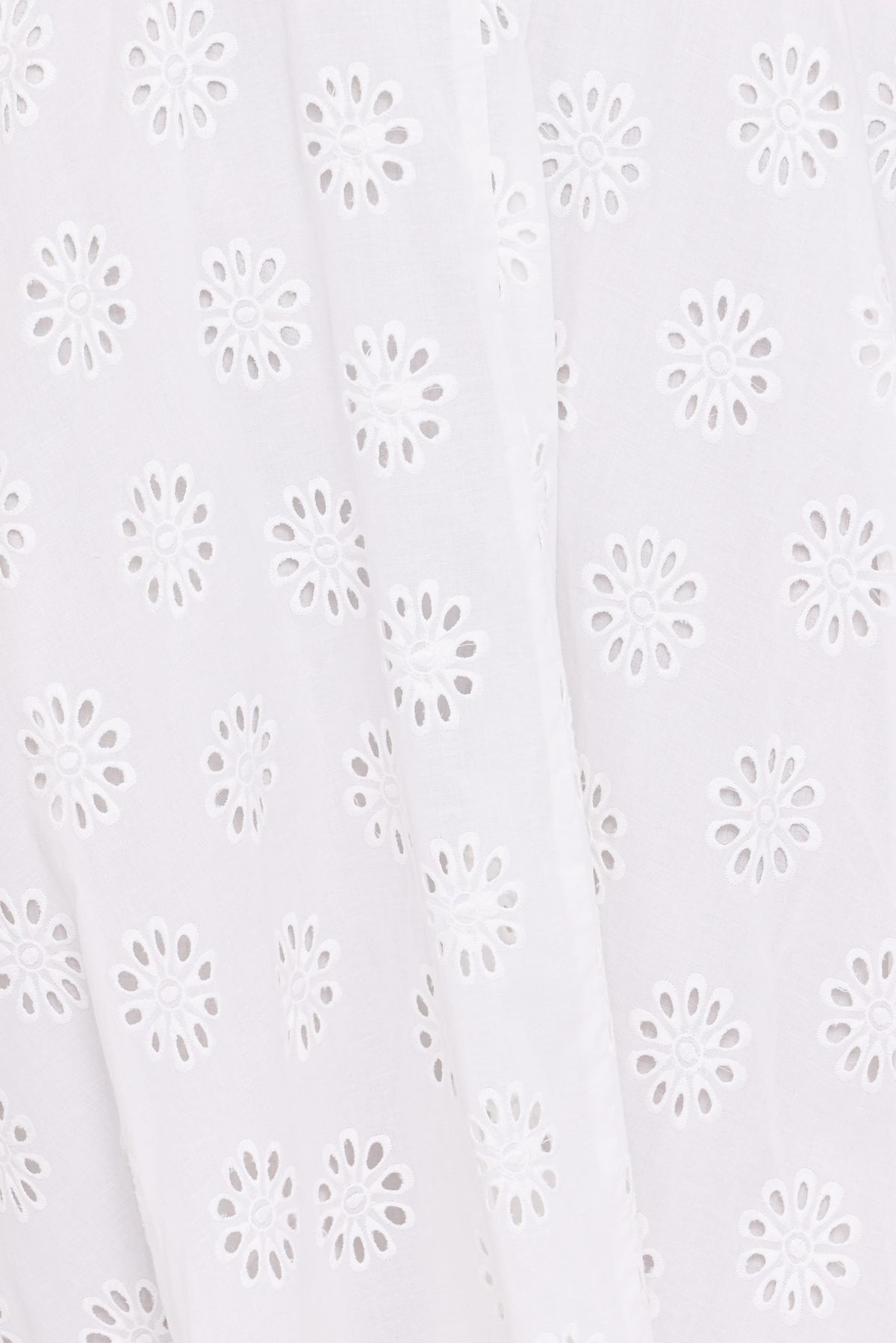 Varia Eyelet Maxi Skirt in White – view 6 of 7