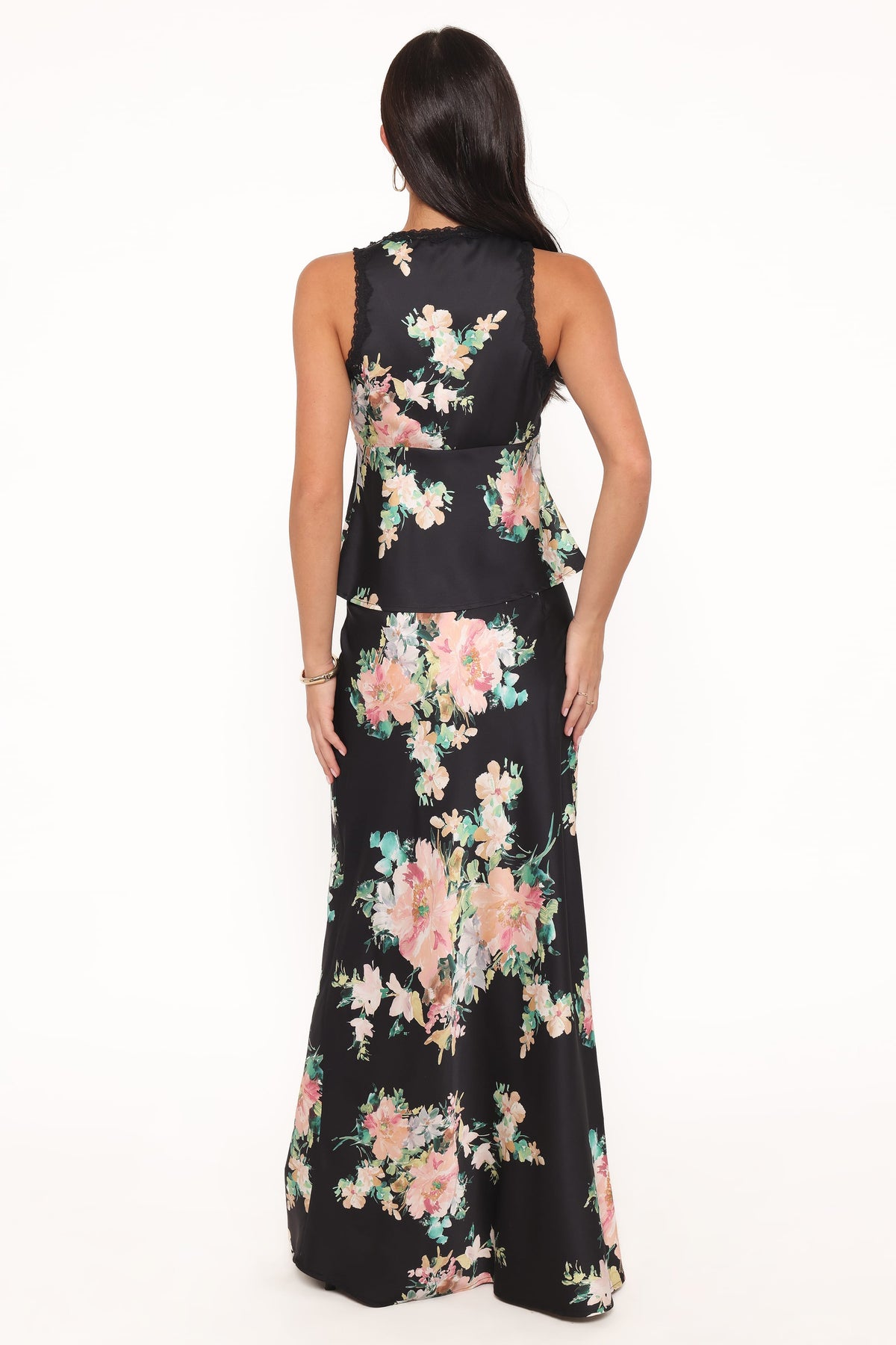 Velman Skirt in Black Floral – view 5 of 8