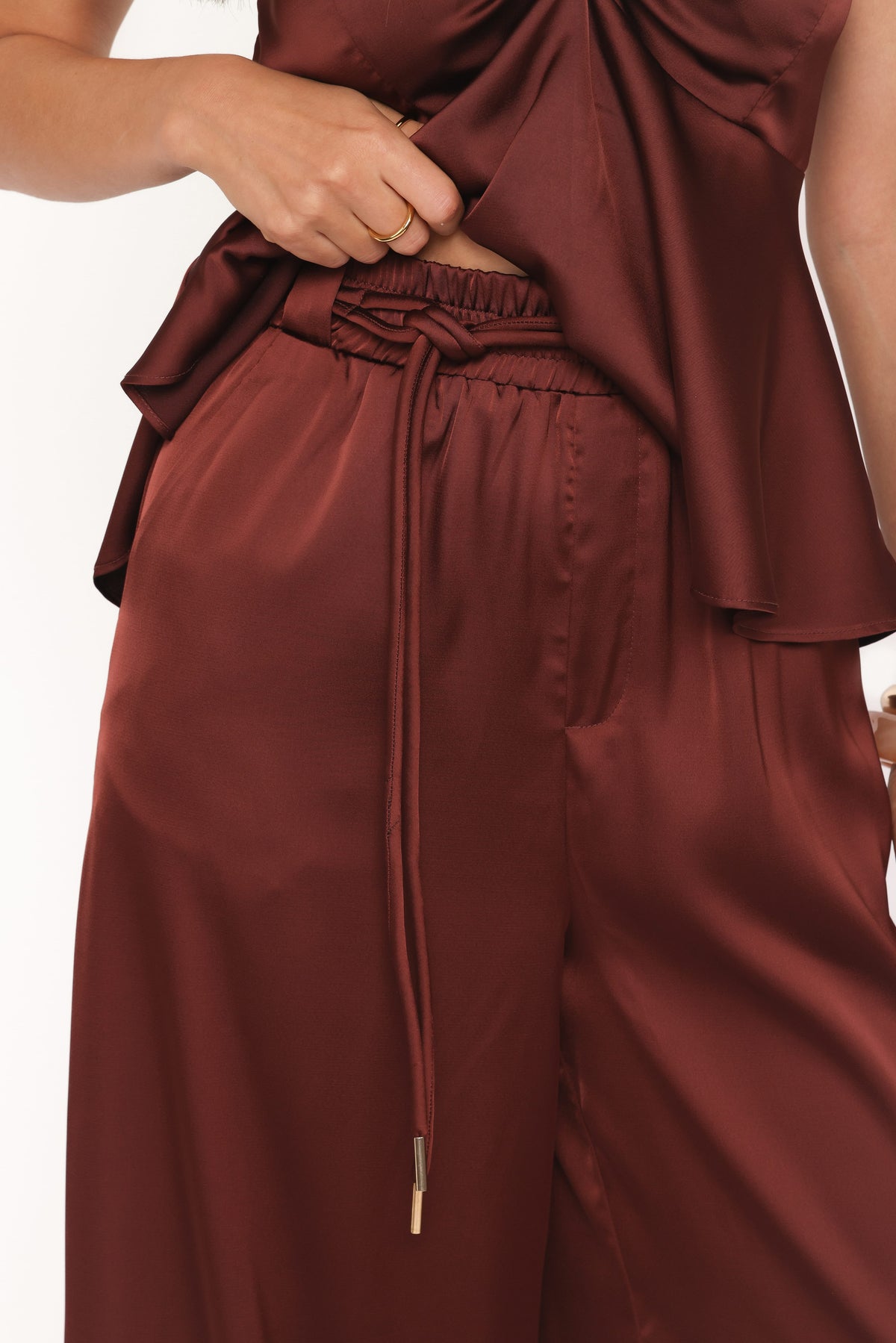 Vita Tailored Pant in Brown – view 2 of 7