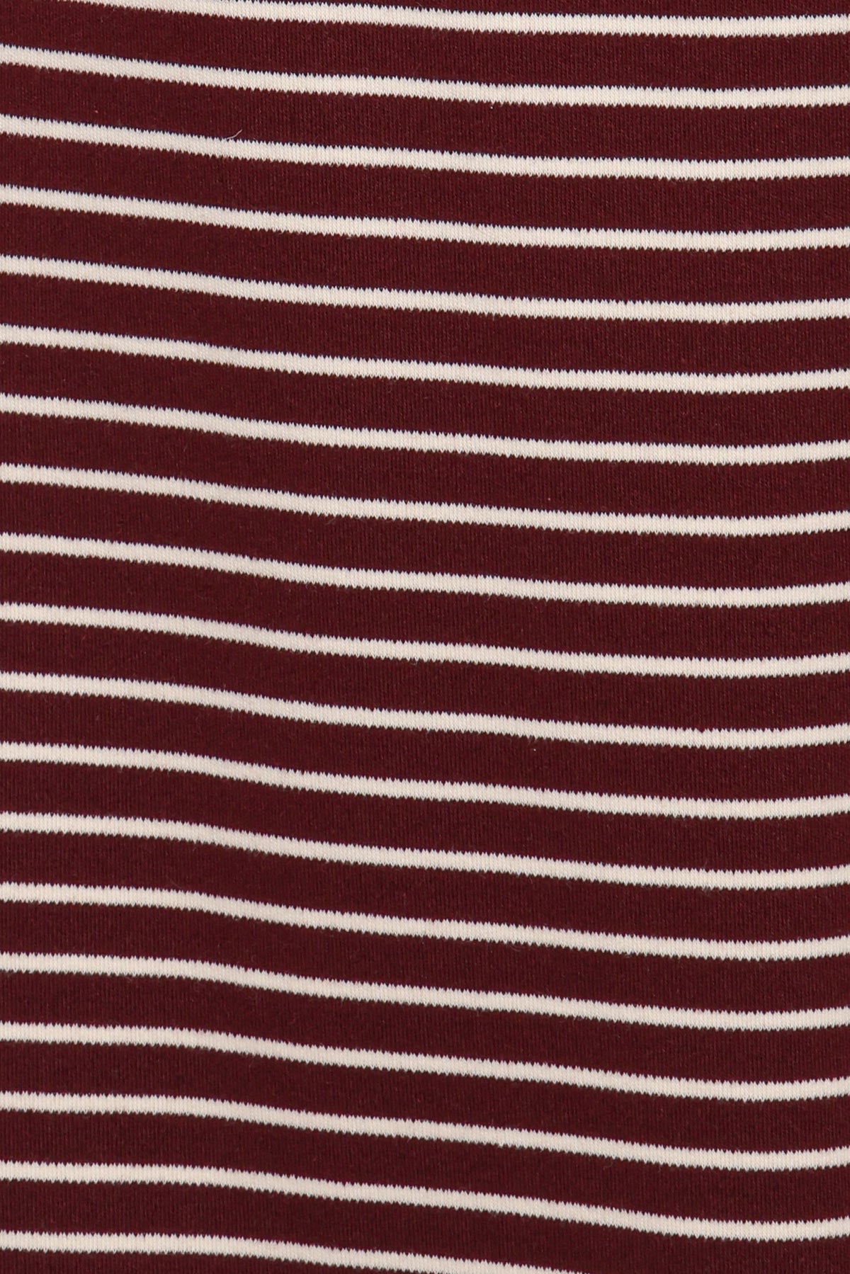 Wilda Knit Pant in Burgundy Cream Stripe – view 6 of 6