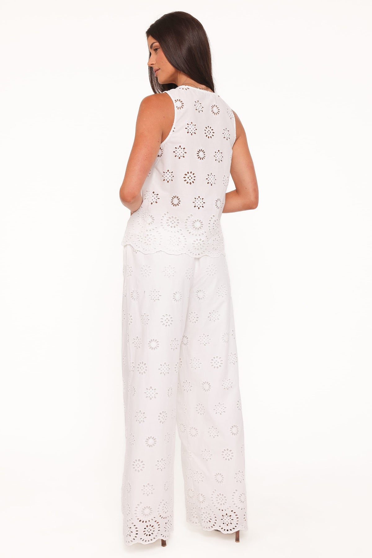 Wren Pant in White Broderie – view 5 of 7