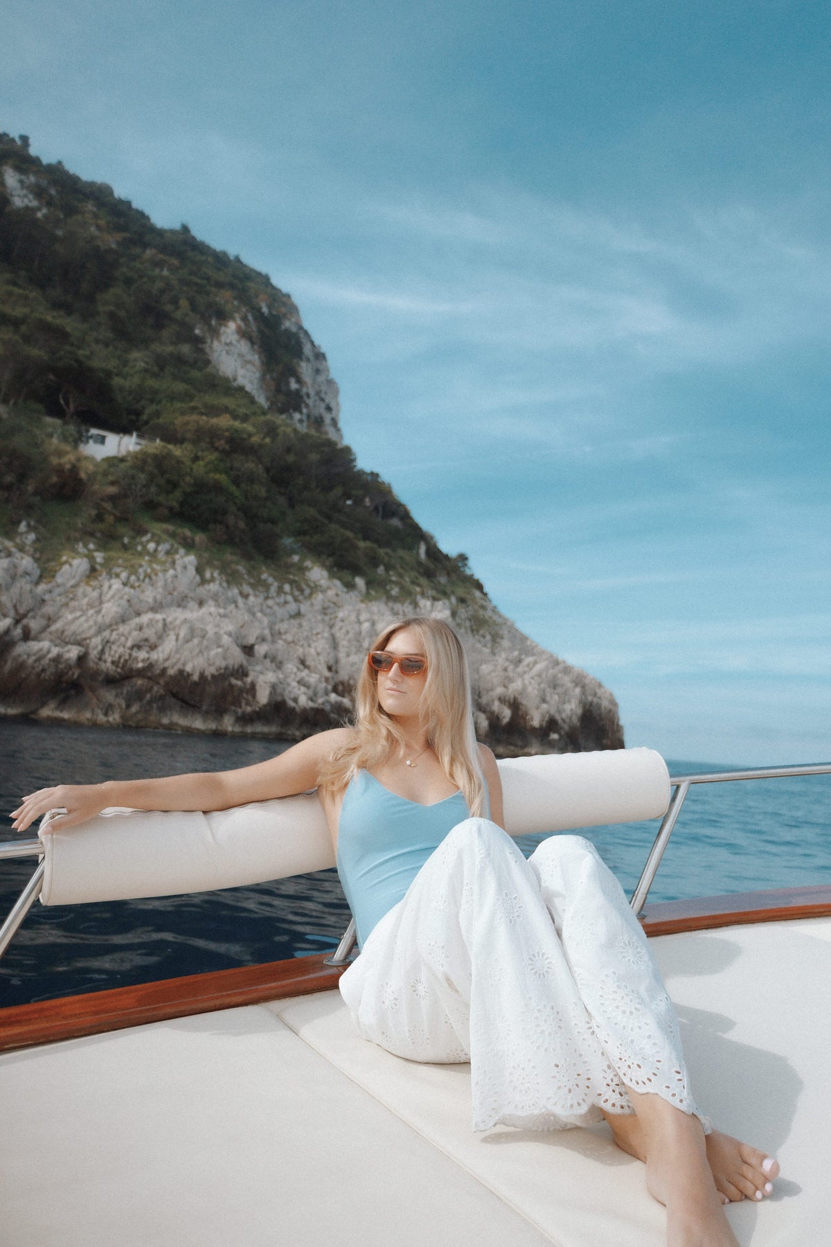 Wren Pant in White Broderie – view 7 of 7