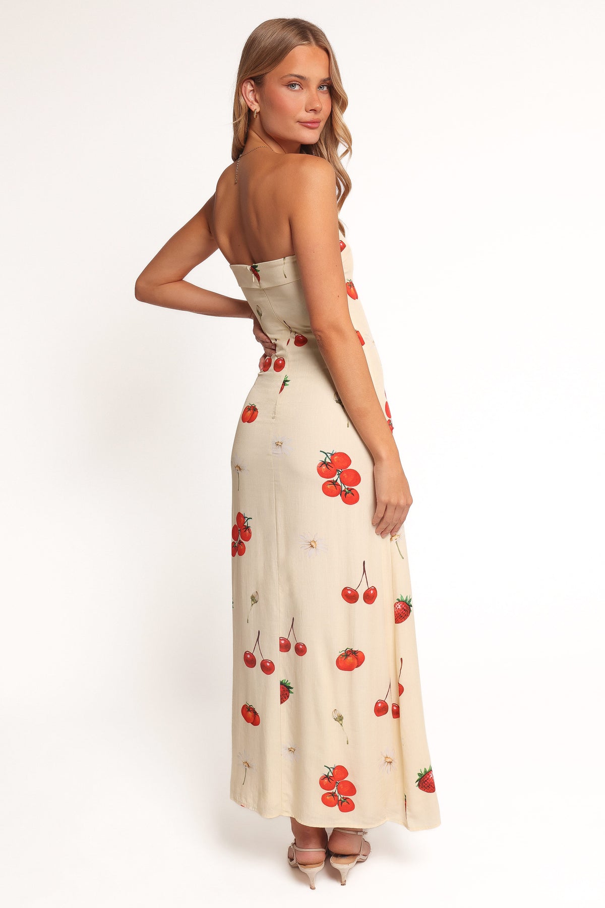 Adela Maxi Dress in Tomato Print – view 4 of 5
