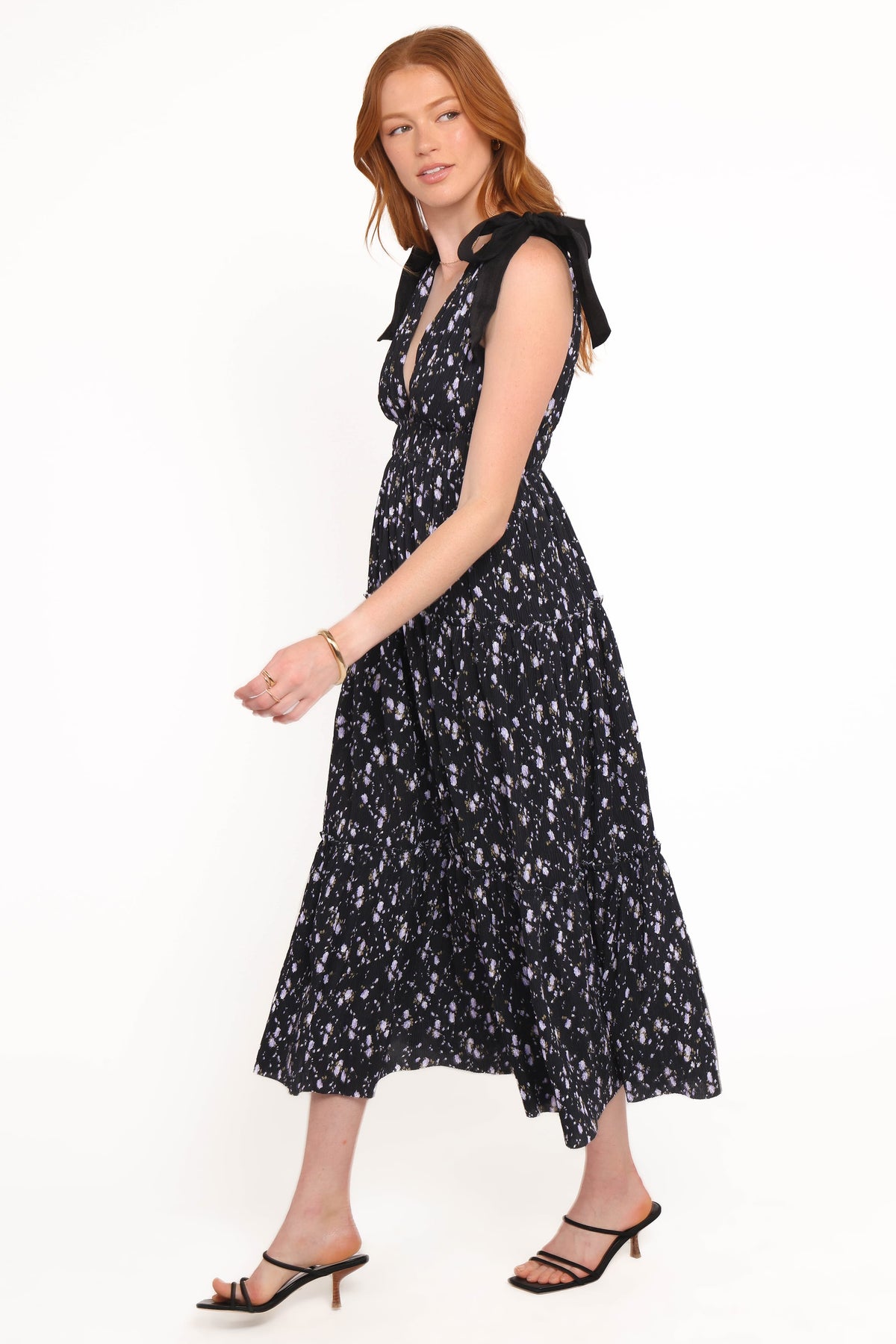 Adeline Maxi Dress in Black Floral – view 3 of 7