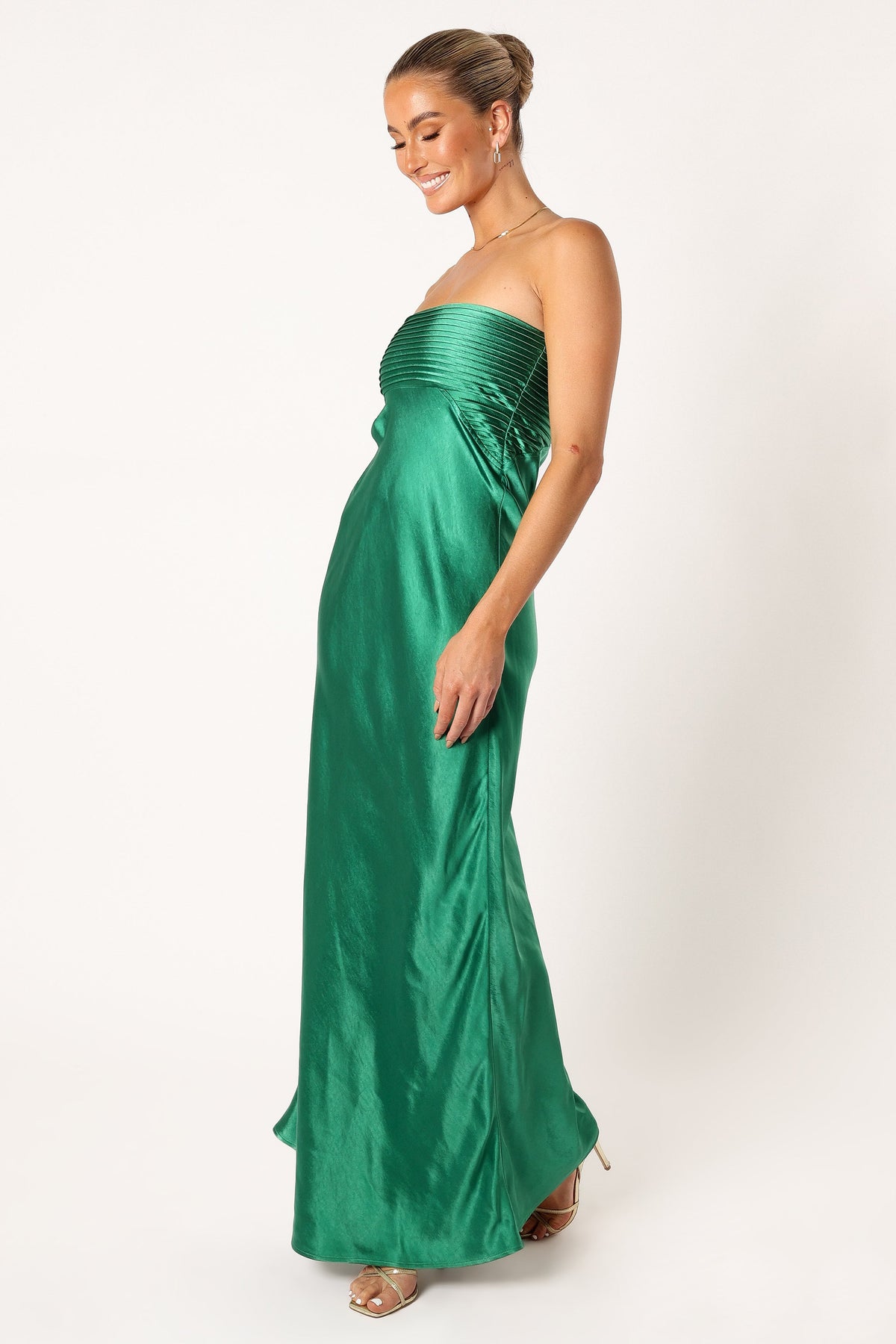 Adina Maxi Dress in Emerald – view 4 of 9