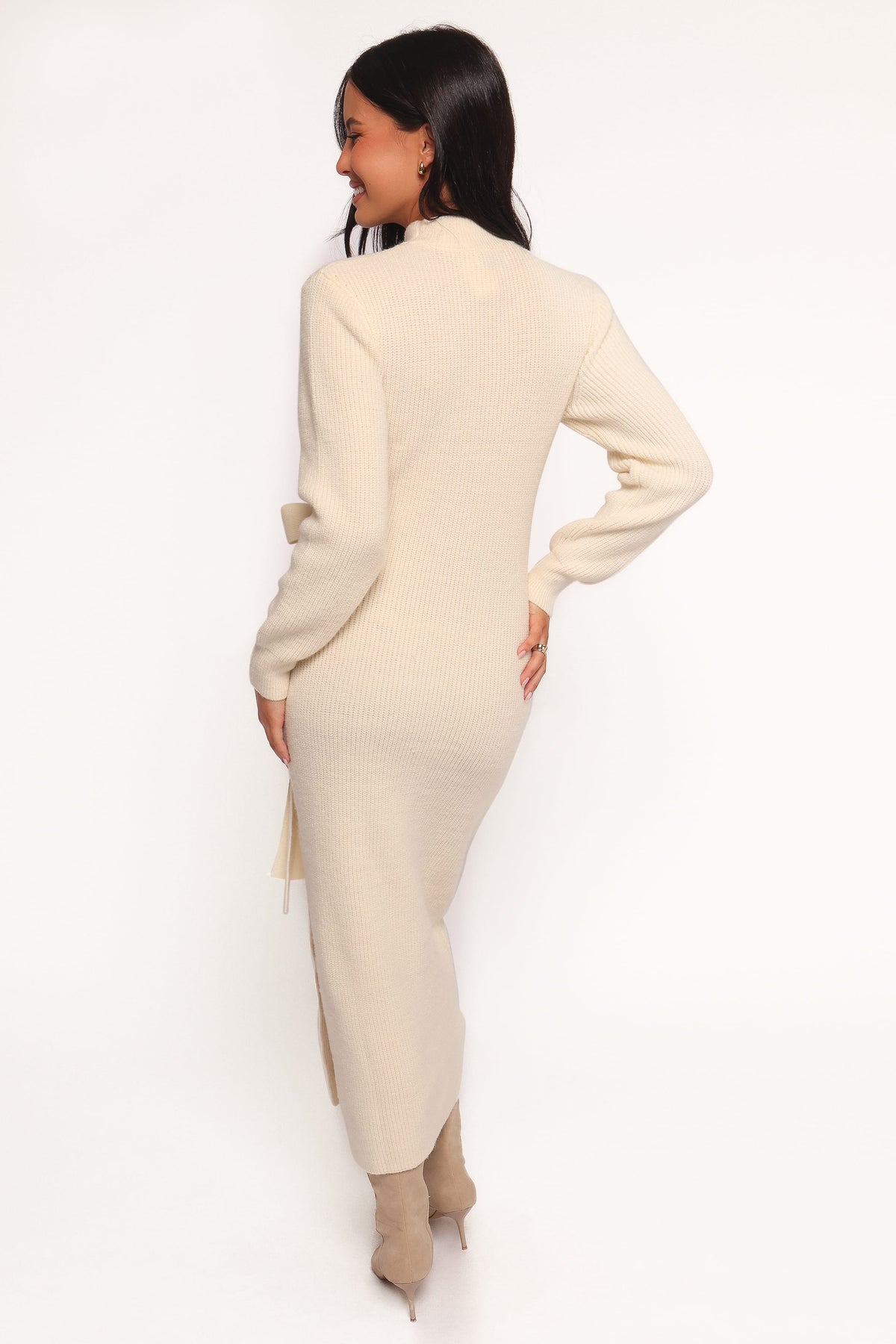 Aerin Knit Dress in Cream – view 6 of 9
