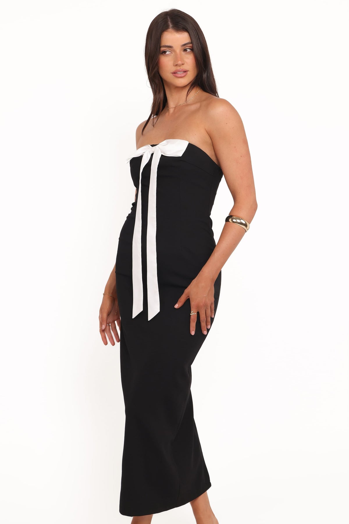 Aggie Maxi Dress in Black – view 1 of 6