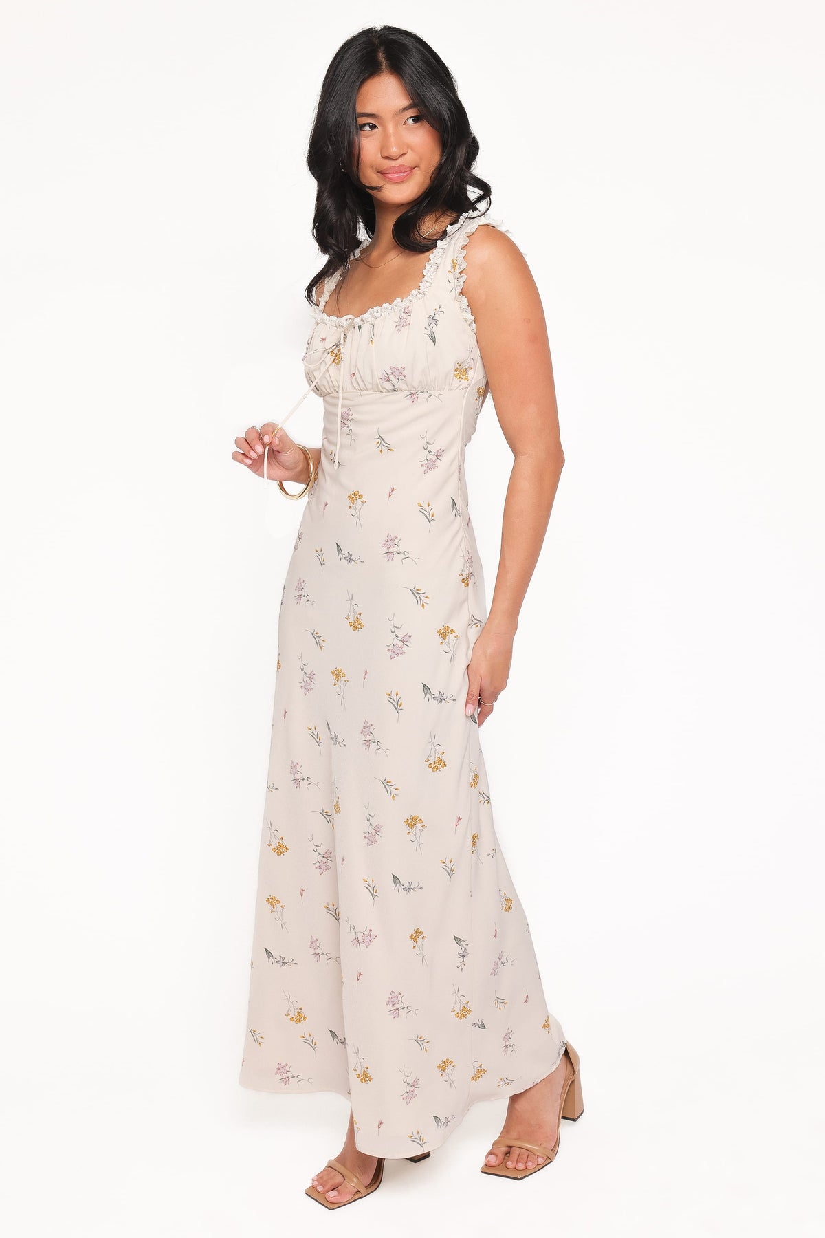 Aiken Midi Dress in Floral – view 3 of 6