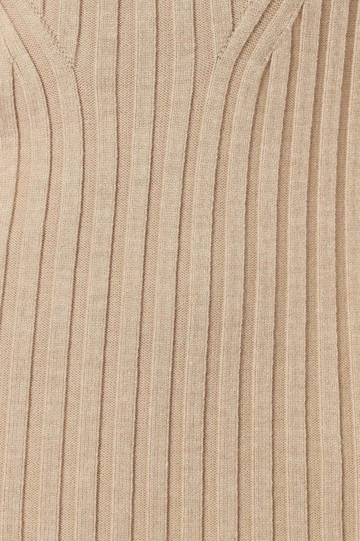 Ainsley Long Sleeve Midi Dress in Nude – view 9 of 9