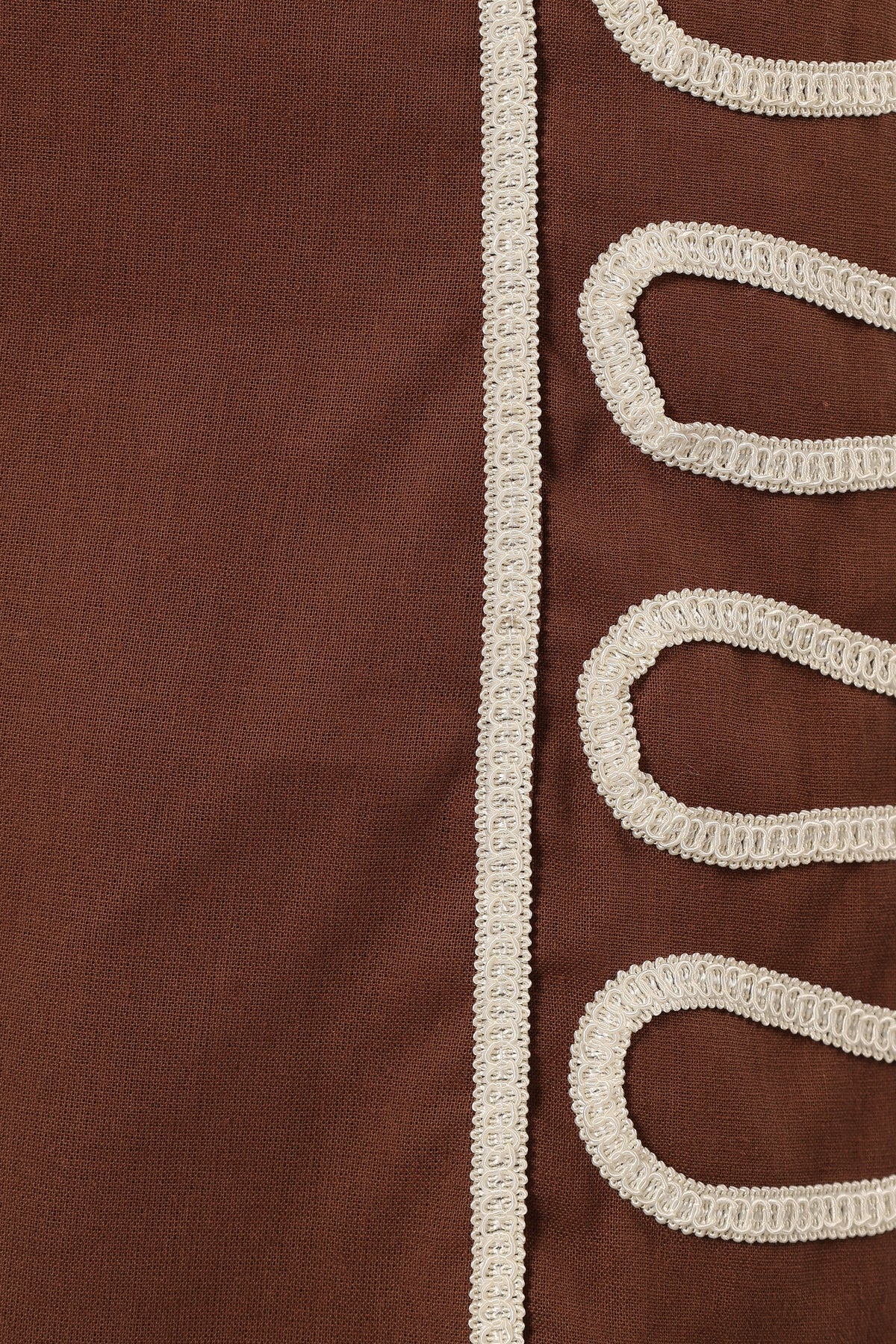 Alexa Mini Dress in Chocolate – view 8 of 8