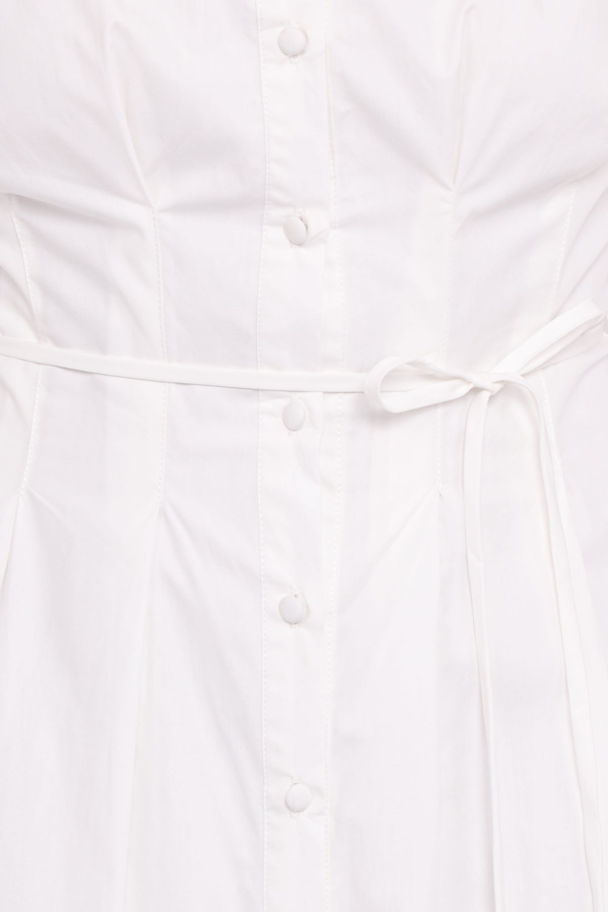 Alexander Shirt Dress in Ivory – view 6 of 6