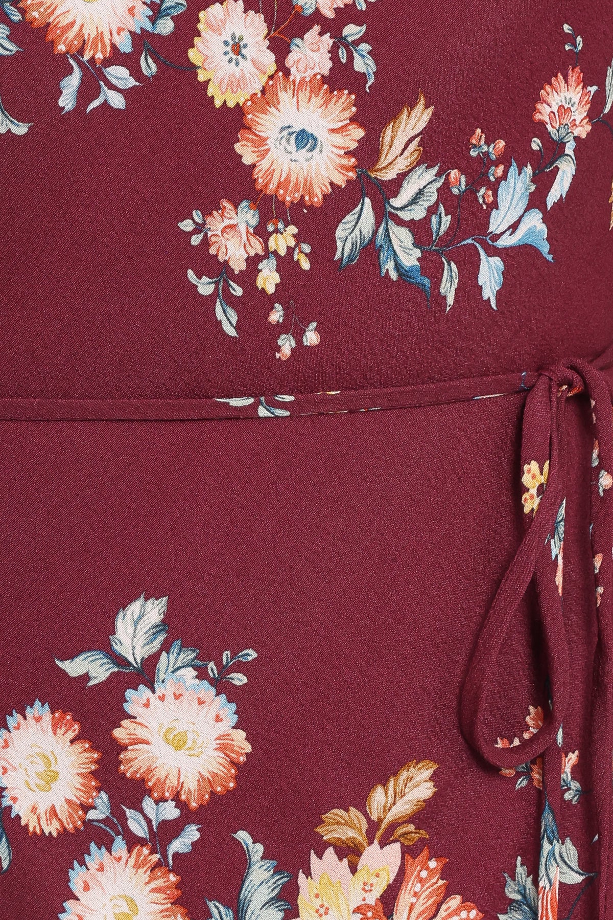 Alima Maxi Dress in Berry Floral – view 6 of 7