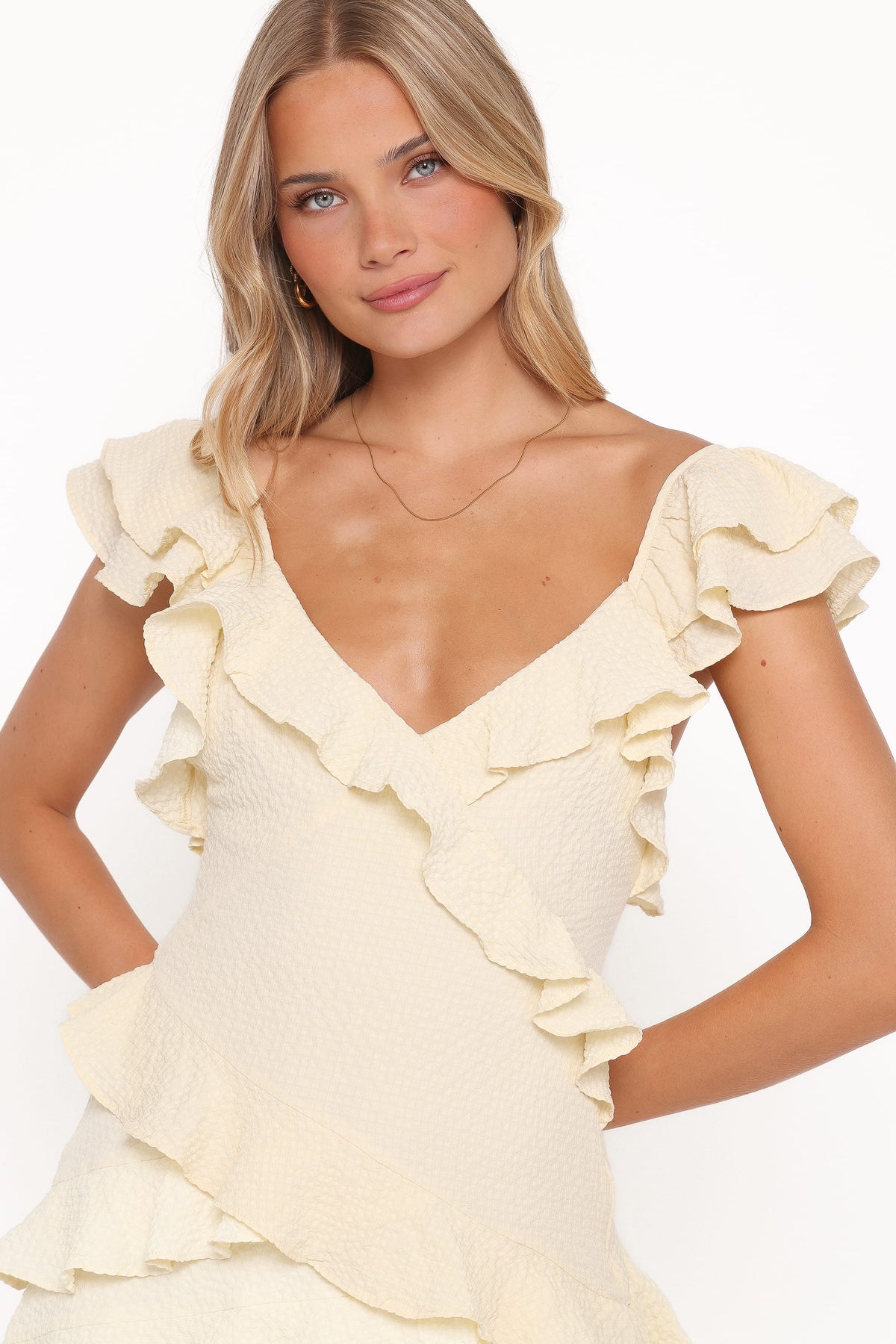 Allery Mini Dress in Yellow – view 2 of 8