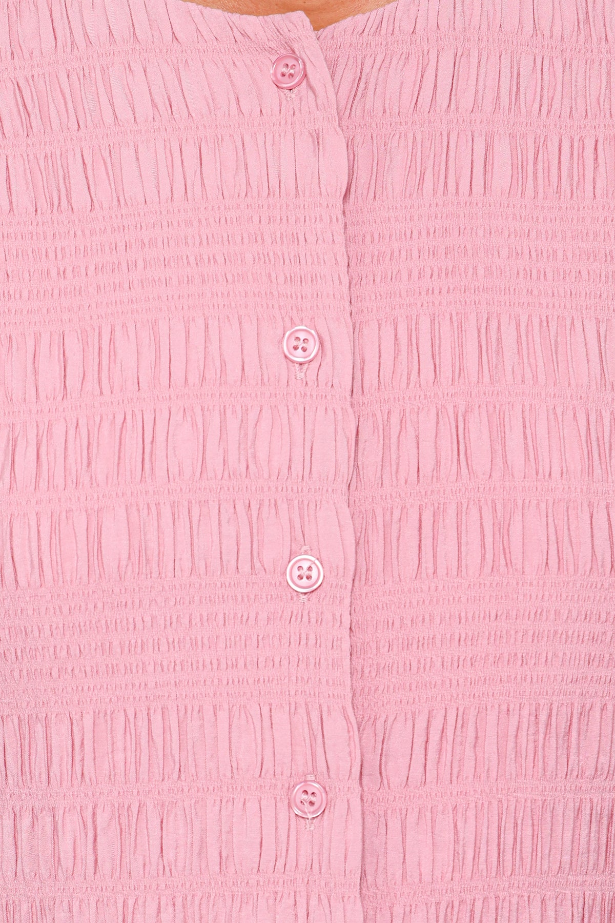 Amaya Long Sleeve Mini Dress in Pink – view 6 of 6