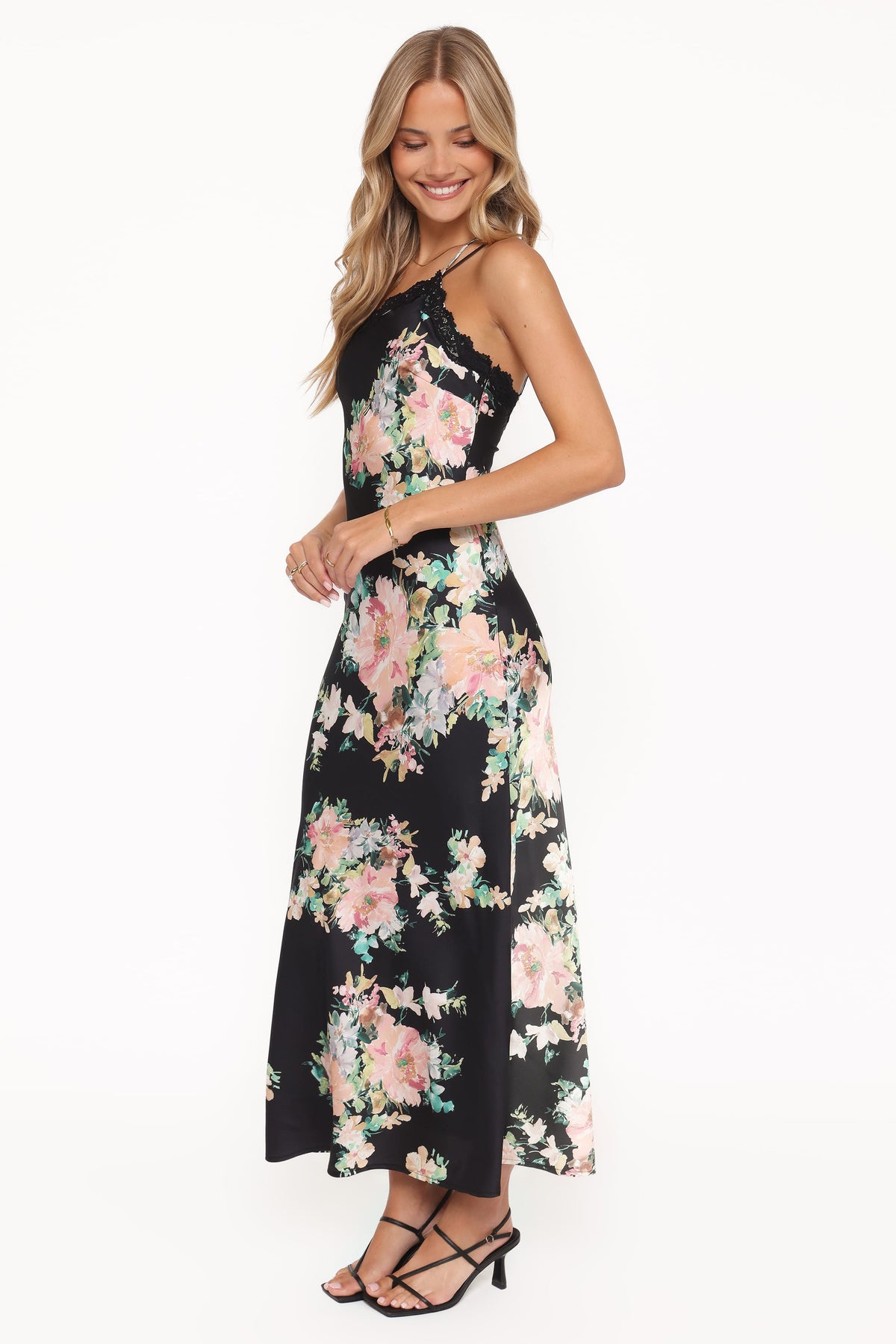 Anika Maxi Dress in Black Floral – view 4 of 7