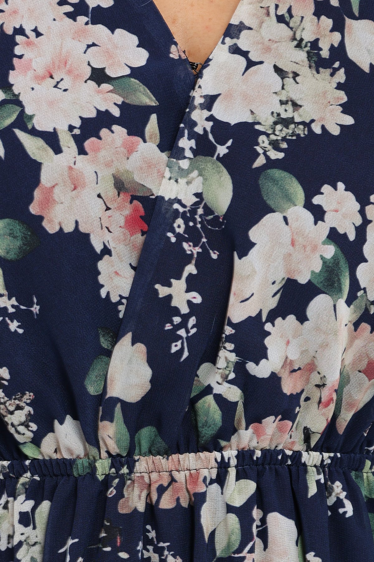 Anisa Maxi Dress in Navy Floral – view 7 of 8