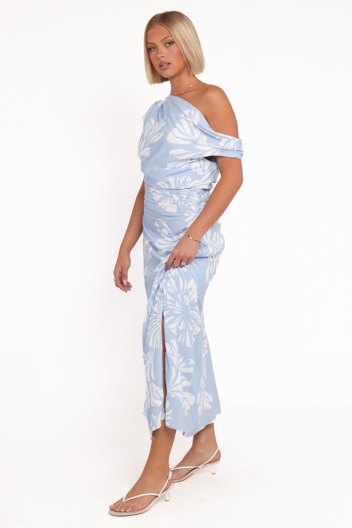 Apryl Midi Dress in Shell Print – view 3 of 6