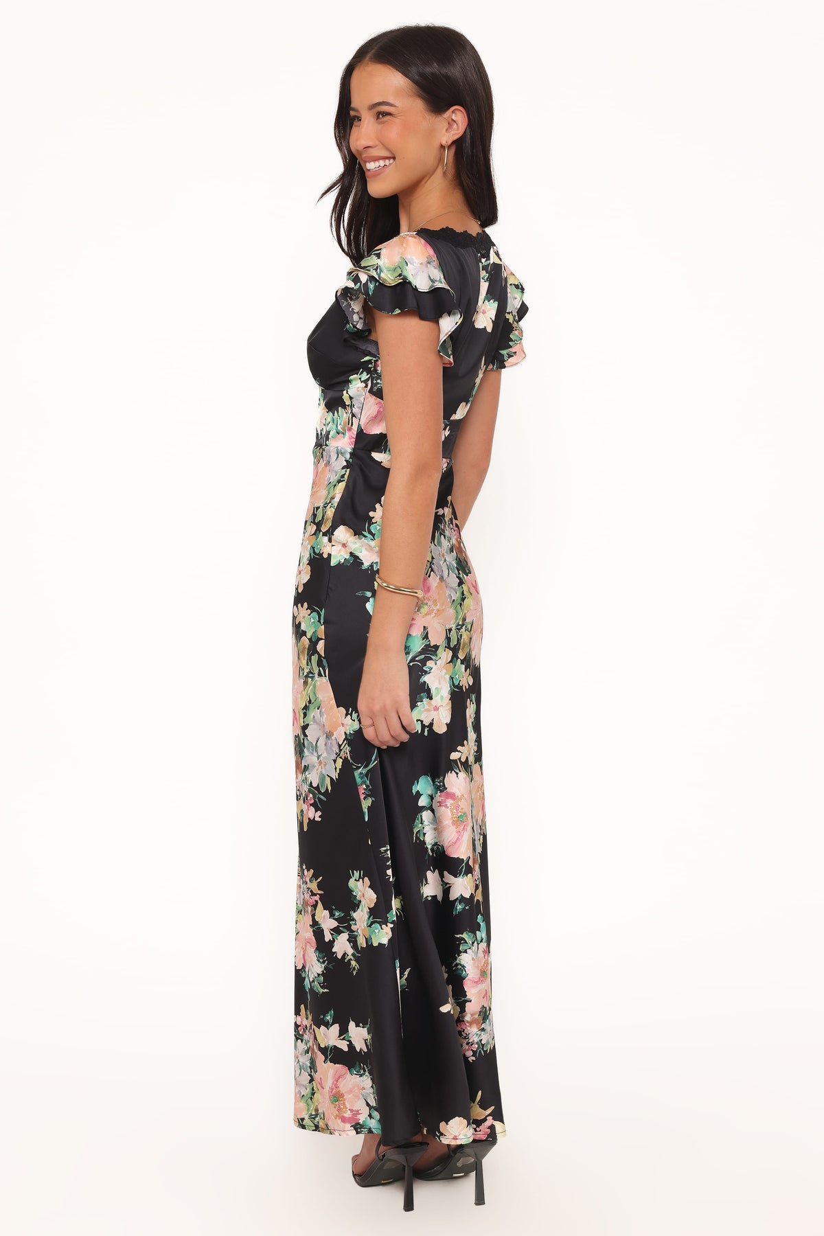 Arella Maxi Dress in Black Floral – view 5 of 7