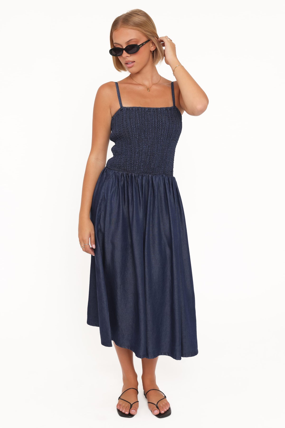 Arnika Midi Dress in Blue – view 6 of 8