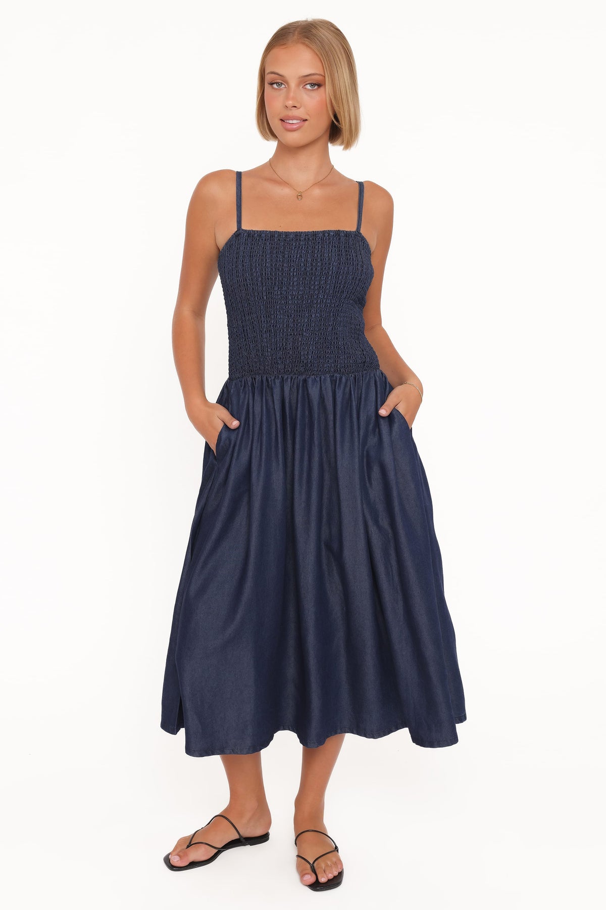 Arnika Midi Dress in Blue – view 2 of 8