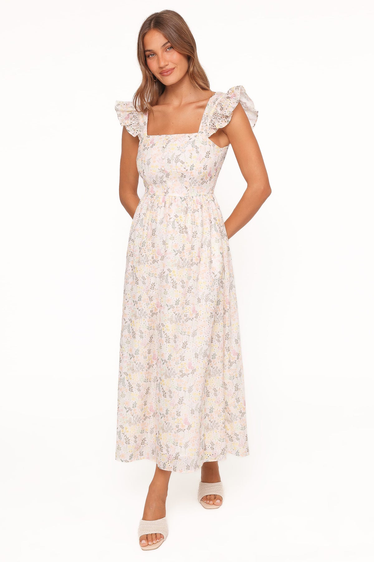 Ashtonleigh Midi Dress in Multi Floral – view 2 of 6