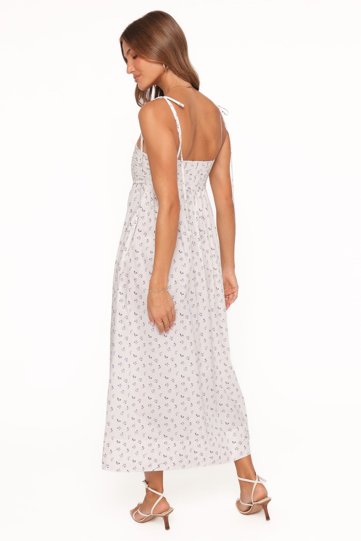 Ashtyn Maxi Dress in Purple Ditsy Floral – view 5 of 7