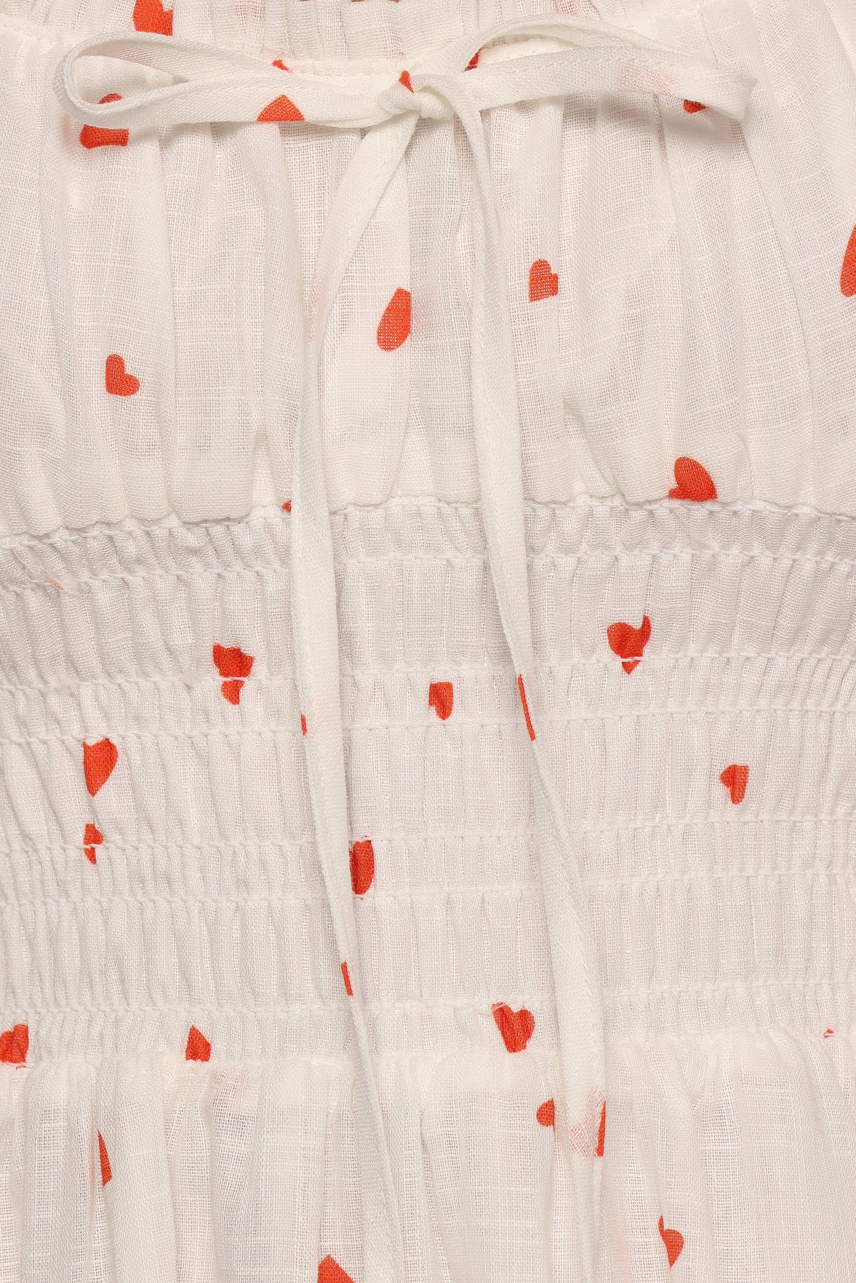 Auguste Midi Dress in Ditsy Heart – view 8 of 8