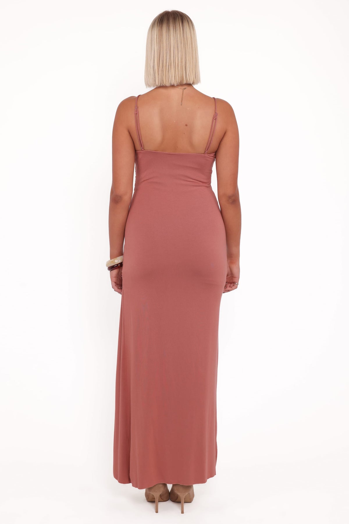 Avaline Maxi Dress in Terracotta – view 5 of 6
