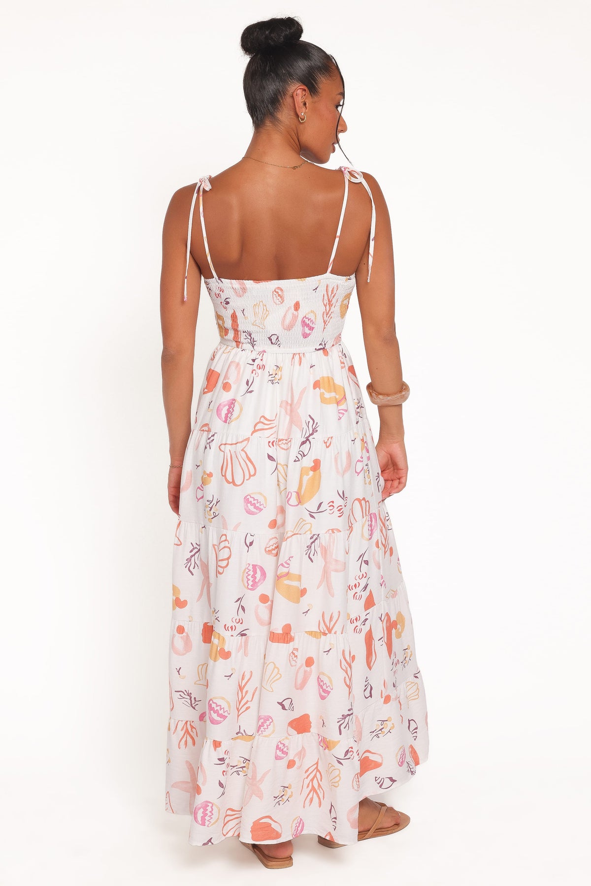 Bairbre Maxi Dress in Pink Beach Print – view 4 of 5