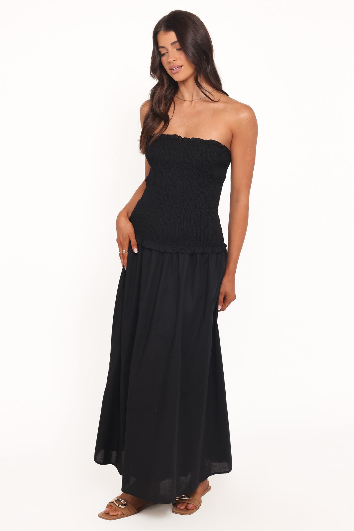 Bea Maxi Dress in Black – view 3 of 6