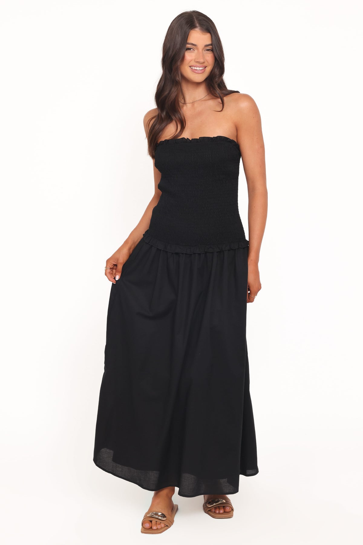 Bea Maxi Dress in Black – view 1 of 6