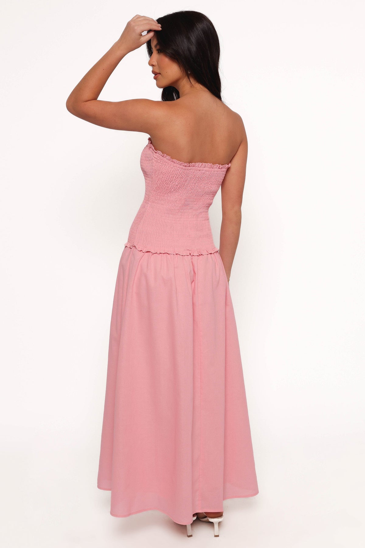 Bea Maxi Dress in Soft Pink – view 5 of 8