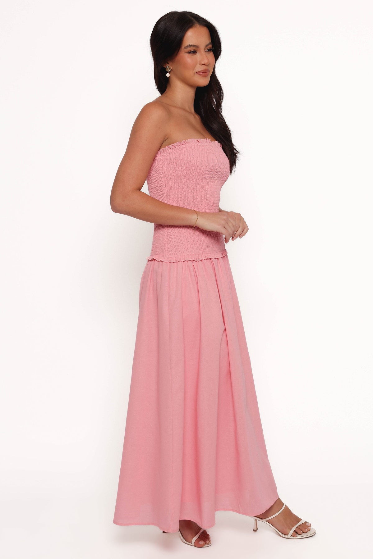 Bea Maxi Dress in Soft Pink – view 6 of 8