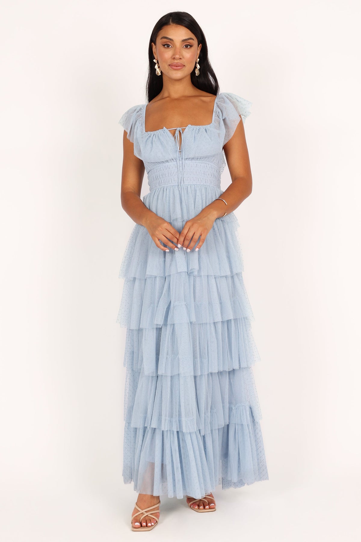 Belle Maxi Dress in Blue – view 1 of 10