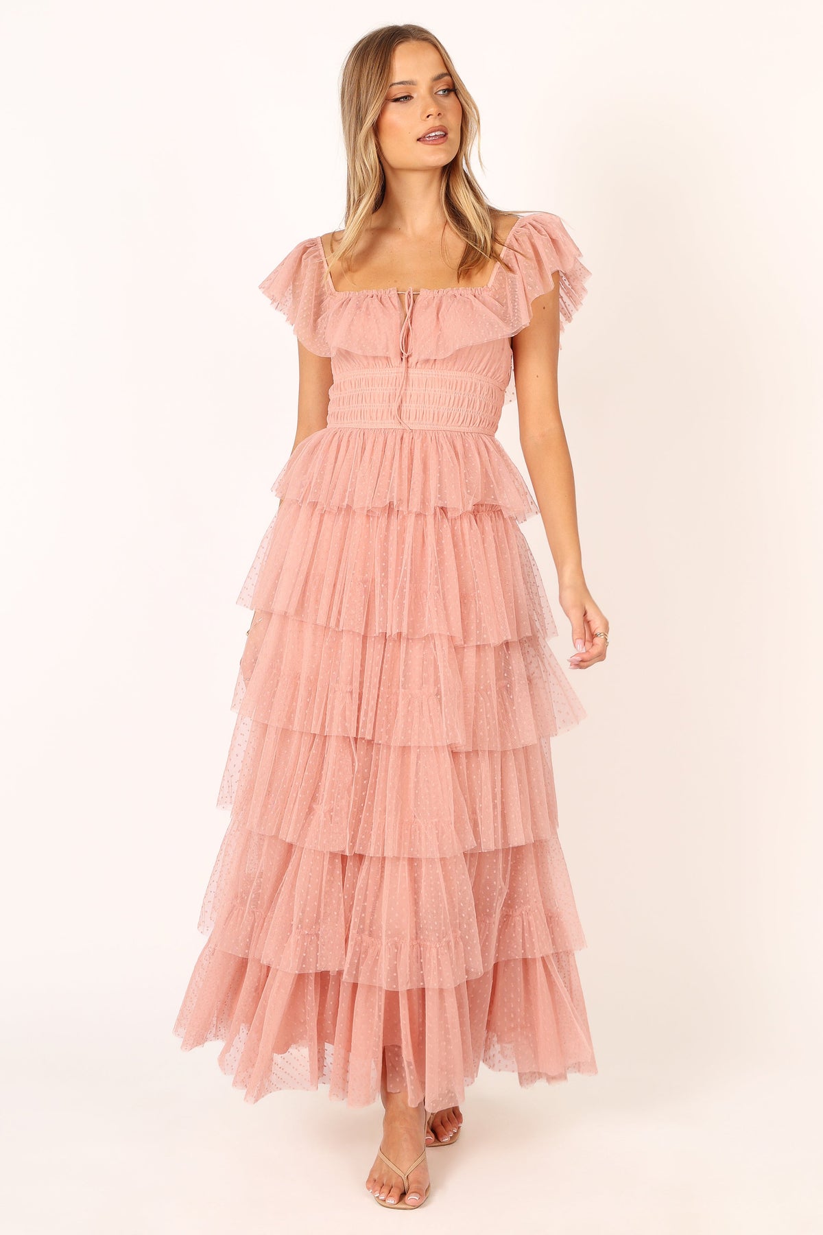 Belle Maxi Dress in Blush – view 2 of 10