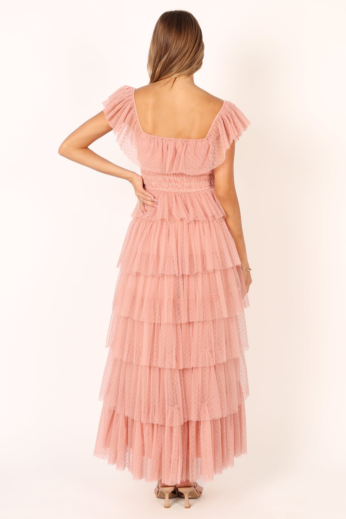 Belle Maxi Dress in Blush – view 6 of 10