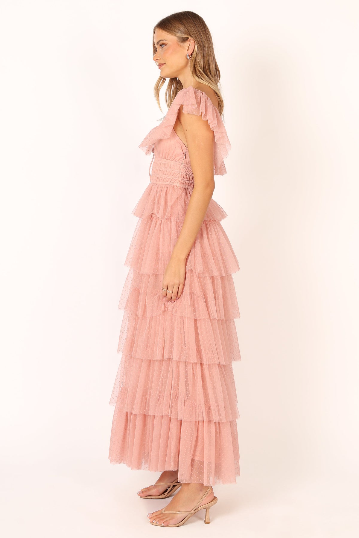 Belle Maxi Dress in Blush – view 7 of 10