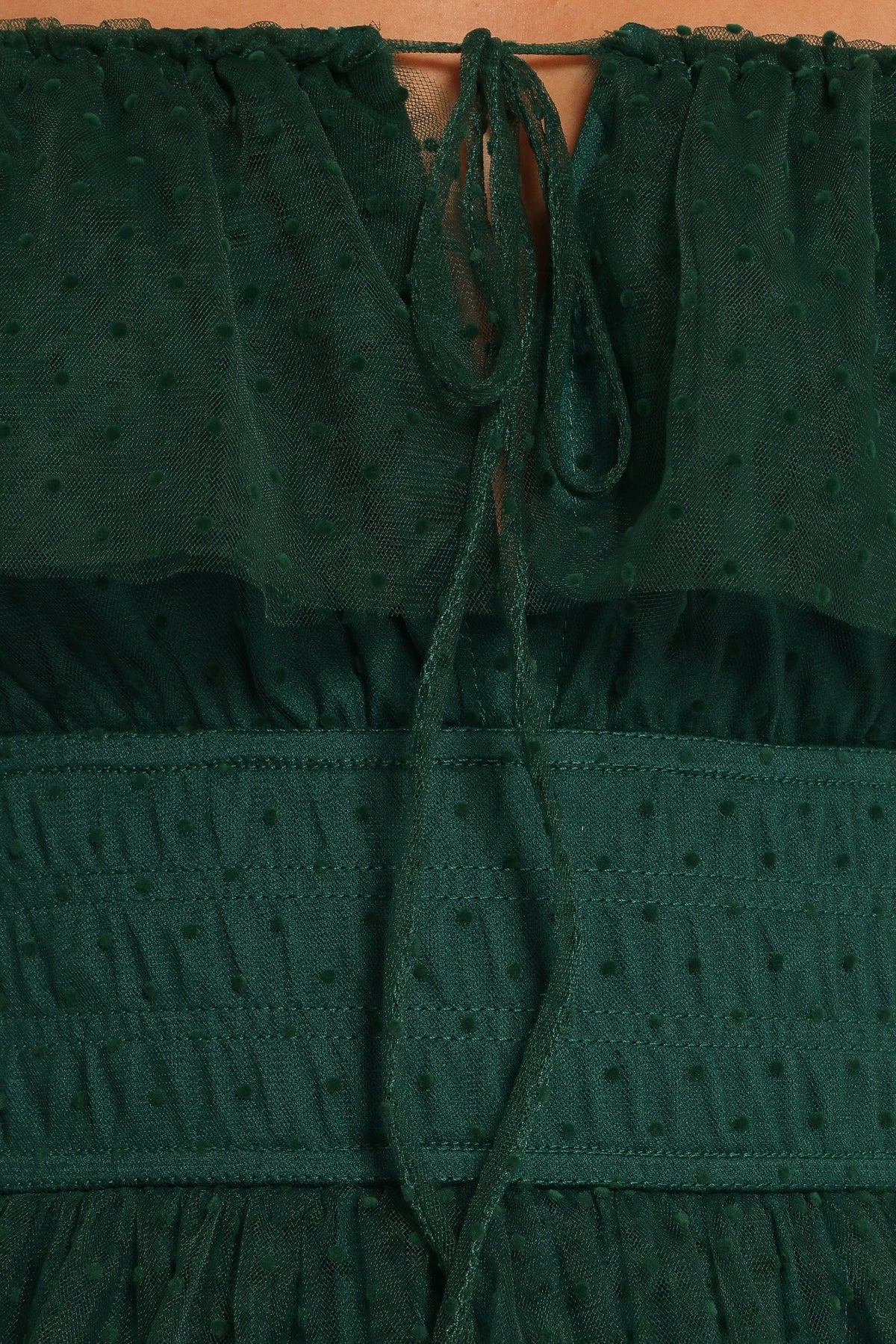 Belle Maxi Dress in Hunter Green – view 7 of 8