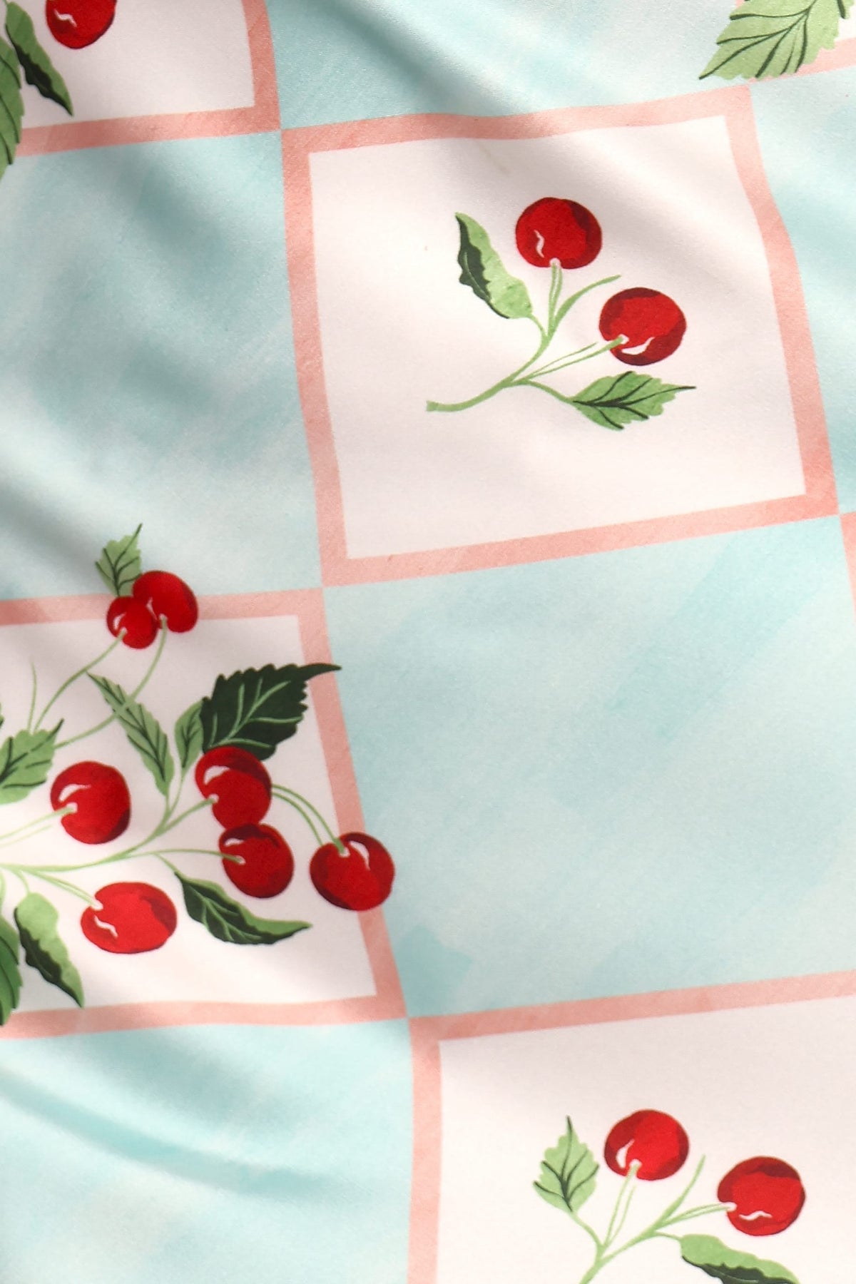 Benton Strapless Midi Dress in Cherry Print – view 7 of 7