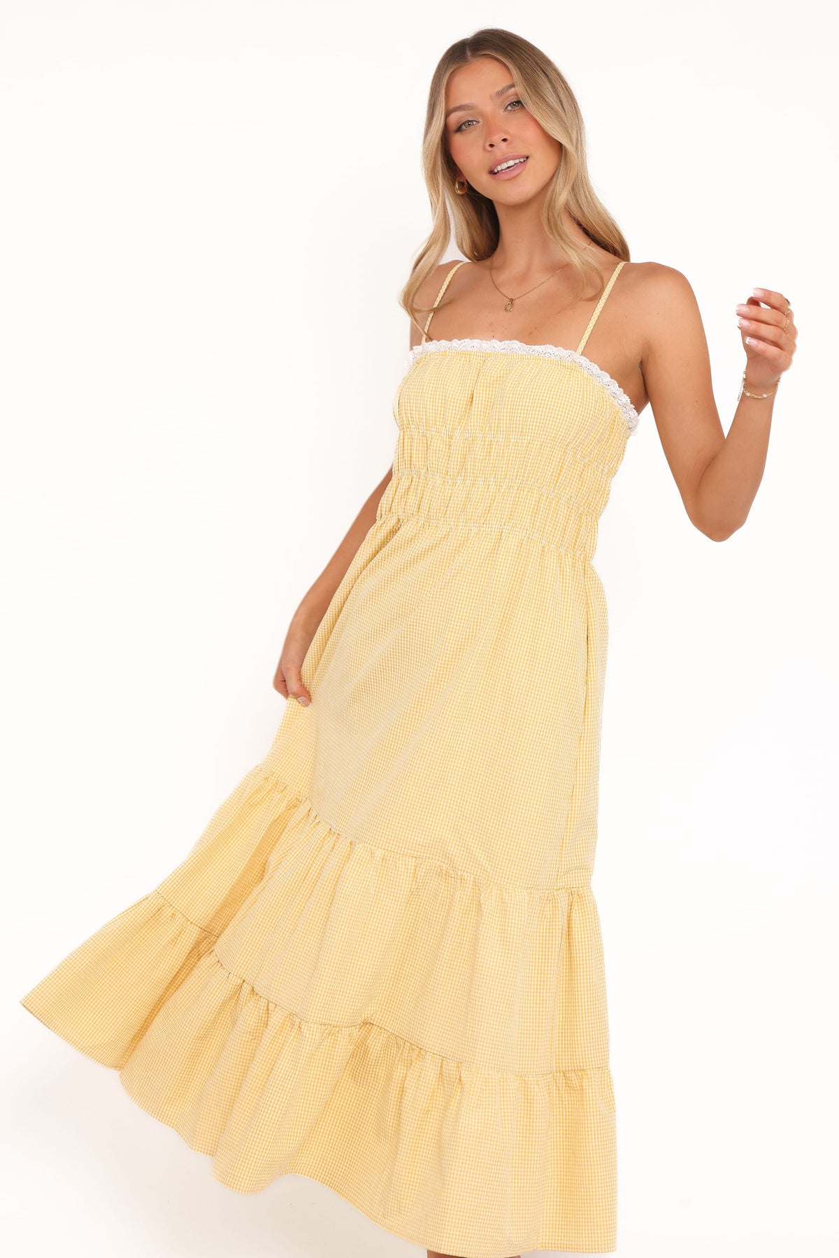 Bernadine Maxi Dress in Mango – view 2 of 9