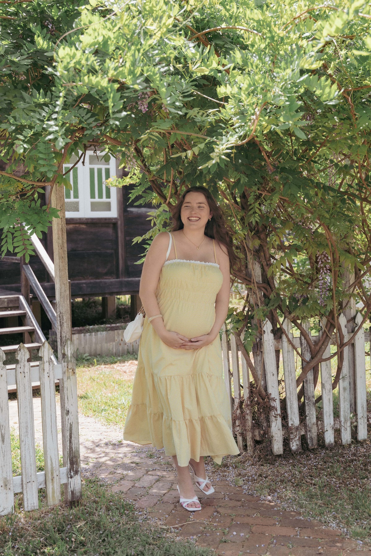 Bernadine Maxi Dress in Mango – view 9 of 9