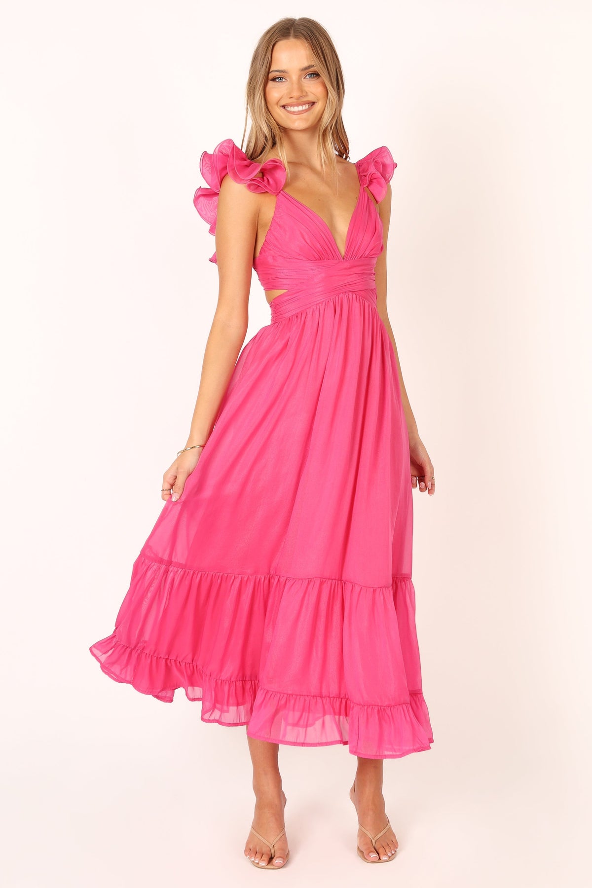 Bonito Midi Dress in Berry – view 3 of 12