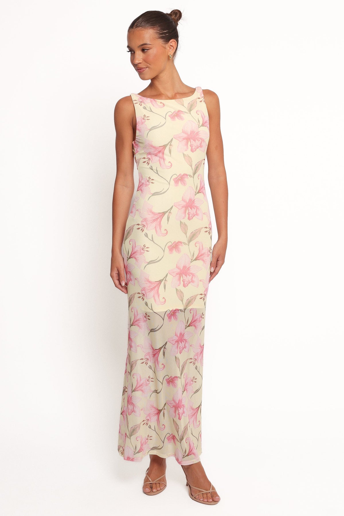Brissa Maxi Dress in Yellow Floral – view 1 of 6
