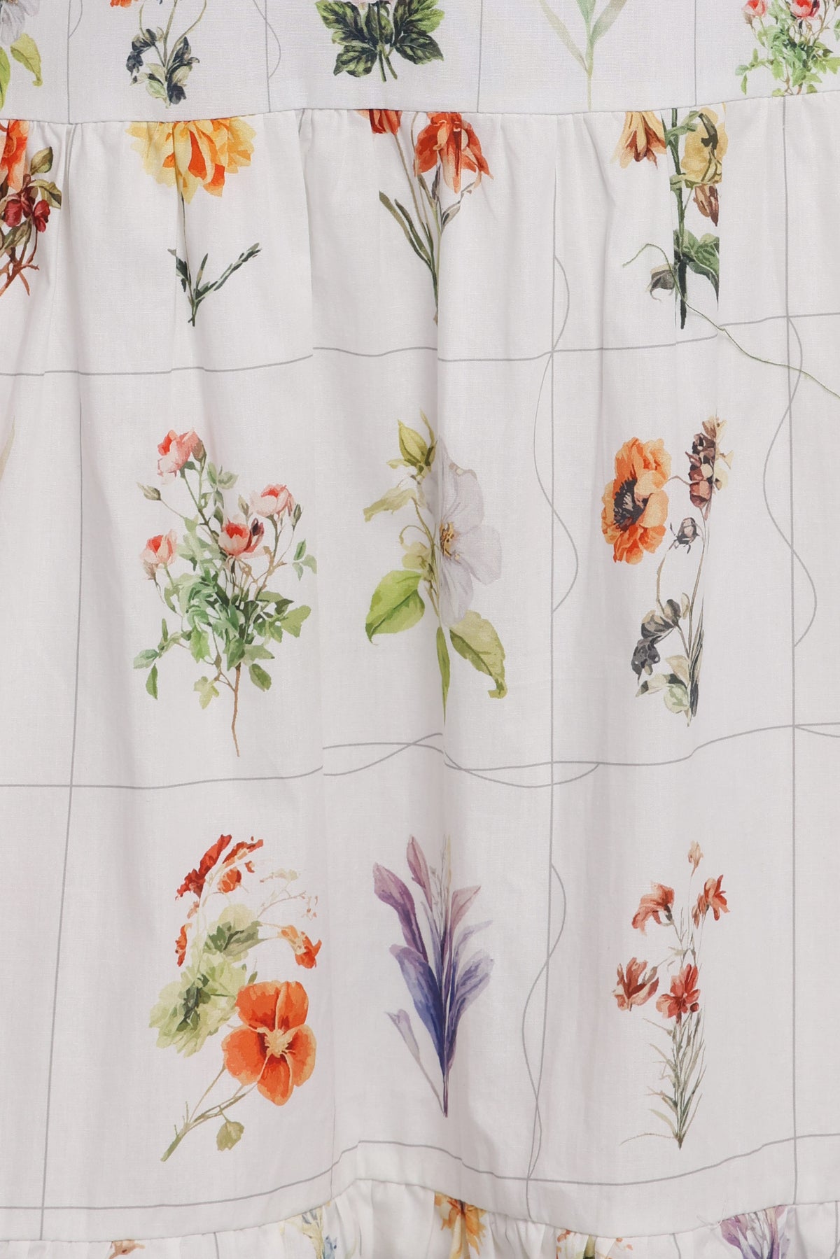 Brooks Maxi Dress in White Floral – view 5 of 5
