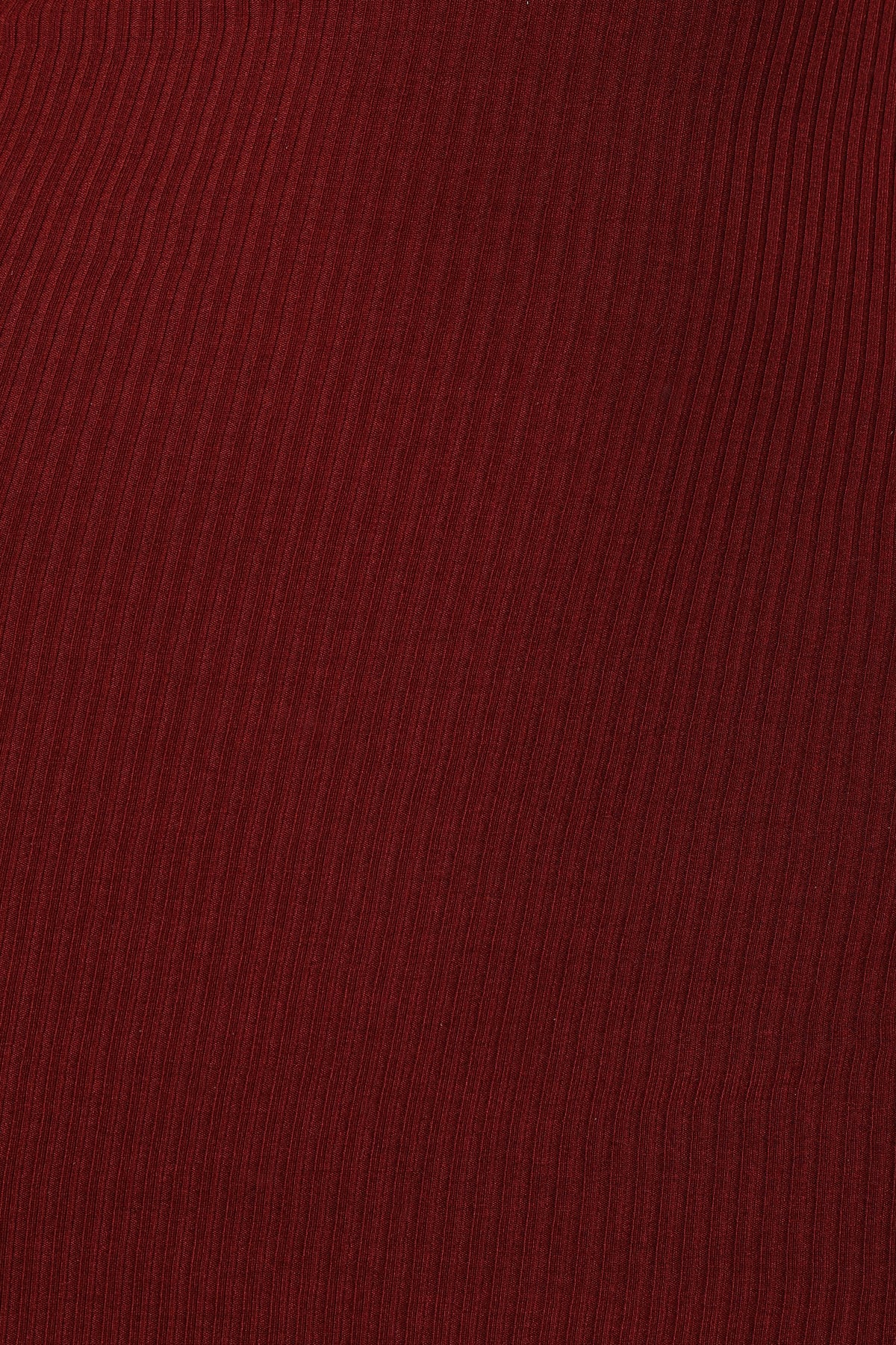 Cally Ruffle Sleeve Midi Dress in Wine – view 10 of 10