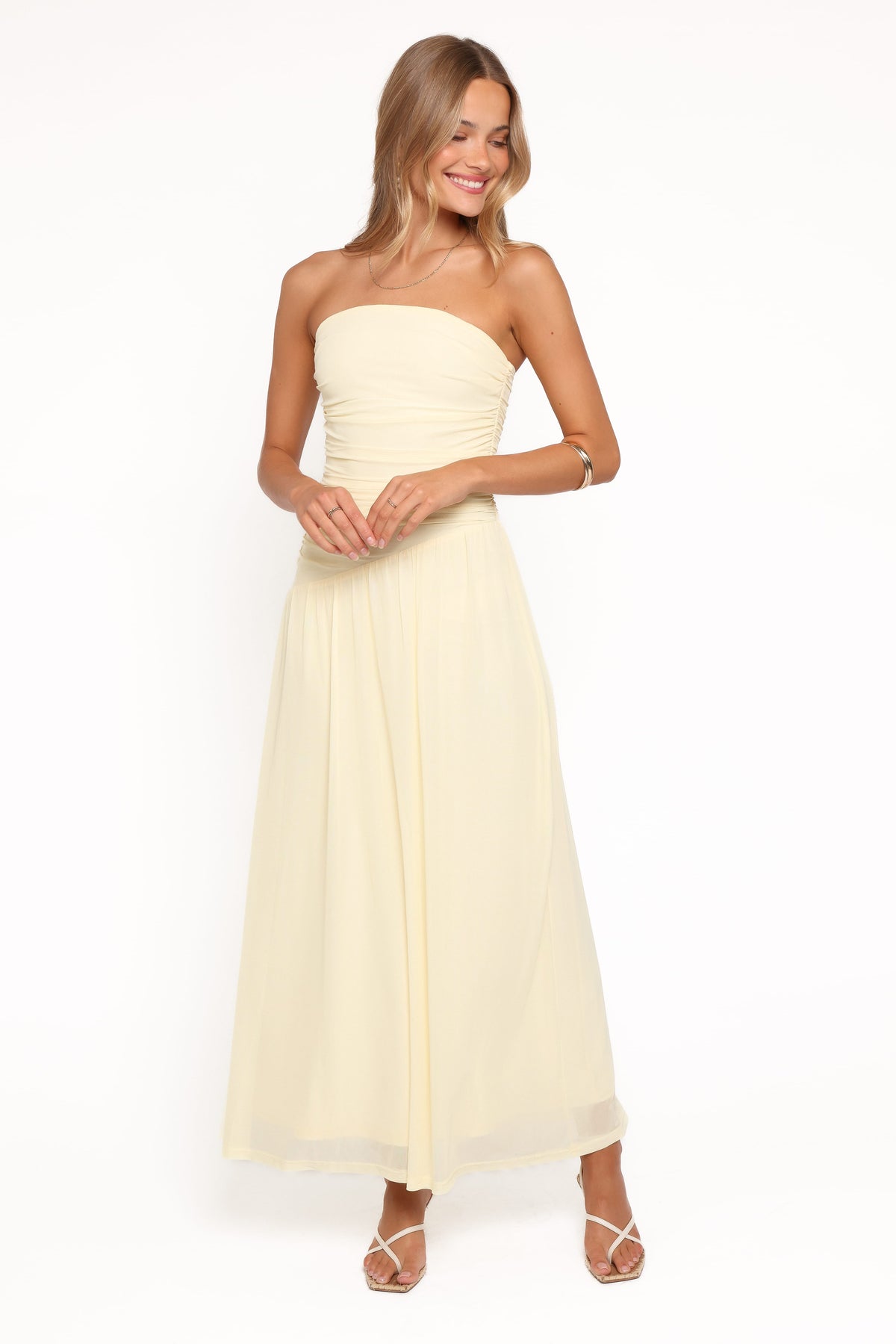 Calypso Maxi Dress in Butter Yellow – view 6 of 8