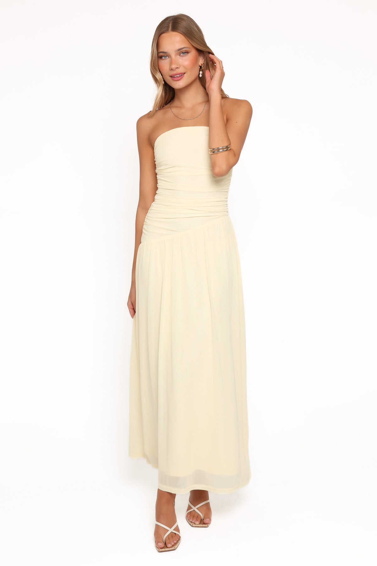 Calypso Maxi Dress in Butter Yellow – view 2 of 8