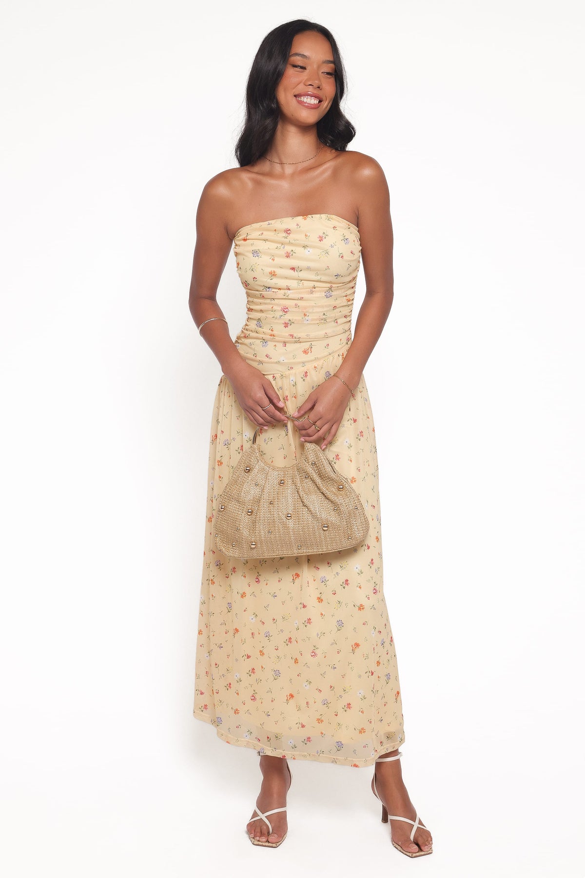 Calypso Maxi Dress in Yellow Meadow – view 2 of 8